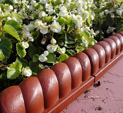 Бордюр "Улитка", 14 секций Б-04