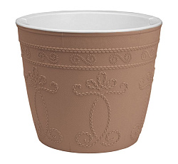 Кашпо "Ажур" (4л.) Цв. Фраппе (КШ-9710)