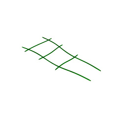 Опора для вьющихся цветов Цв. Зелёный прозрачный (ОЦ-4018)