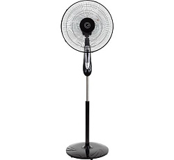 EN-1617 Вентилятор напольный ELEGANCE с пультом таймер черный "ENERGY"