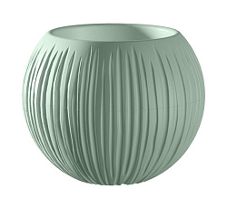 Кашпо "Сфера" (1,7 л.) Цв. Нефрит (КШ-9627)