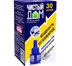 Жидкость от комаров Без запаха (30 ночей)