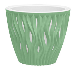 Кашпо "Вдохновение" (1.6л.) Цв. Мята (КШ-5660)