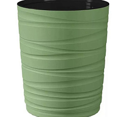 Кашпо "Модерн Медиум" 15Л (h 360) Цв. Оливк(КШ-9535)