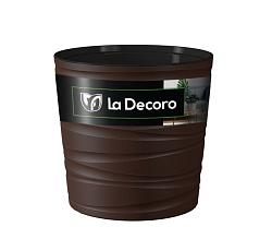 Кашпо "Модерн Мини" 8Л (h 250) Цв. Темно-коричневый (КШ-9539)