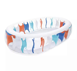 Bestway, Детский надувной бассейн 229х152х51см, 542л, от 6 лет