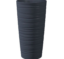 Кашпо "Модерн Максимум" 15Л (h 610) Цв. Антрацит (КШ-9532)