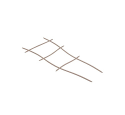 Опора для вьющихся цветов Цв. Пудровый (ОЦ-4020)