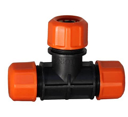 Тройник цанговый ЖУК 1/2" - 1/2" - 1/2"