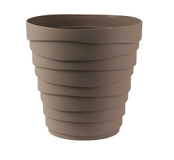 Кашпо "Бархан" с донышком (7,5л) Цв. Фраппе