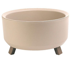 Кашпо "Грация прайм" (1,3л) Цв. Пудровый (КШ-4294)