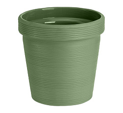 Кашпо "Терра" (1,1л) Цв. Оливковый (КШ-9078)