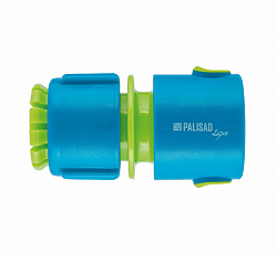 Соединитель пластмассовый, быстросъемный для шланга 1/2, Luxe Palisad