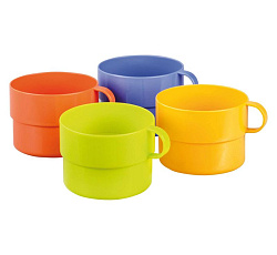 Кружка "Турист" 0,3л (микс), 1 шт