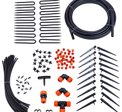 Микродождевой полив кустарников и деревьев ЖУК 40 растений
