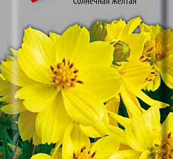 Космея Солнечная желтая