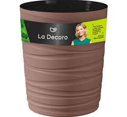Кашпо "Модерн Медиум" 15Л (h 360) Цв. Мокко (КШ-9536)