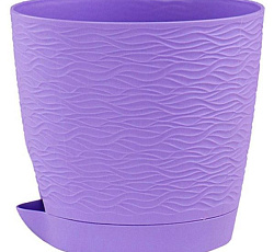 Кашпо "Блюз" (1,5л.) Цв. Лаванда (КШ-8631)