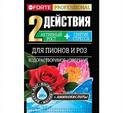 БОНА ФОРТЕ Удобрение с аминокислотами (пионы, розы), 100 г