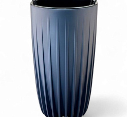 Кашпо "Сигма" (27,3л/17л) Цв.антрацит (СИ3053-12)