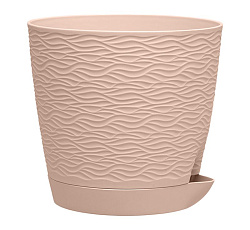 Кашпо "Блюз" (1,5л.) Цв. Пудровый (КШ-8683)
