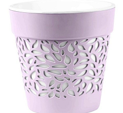 Кашпо "Блоссом" (3,5л) Цв. Лавандовый сорбет (КШ-0533)