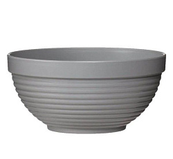 Горшок Миска Парма, D 30см, 6л, серый муссон