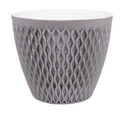 Кашпо "Версаль" (3л.) Цв. Серый жемчуг (КШ-4091)