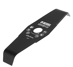 Диск для триммера мульчирующий, 250 х 25,4 толщина 2,5 мм, 2 лезвия Denzel 96327