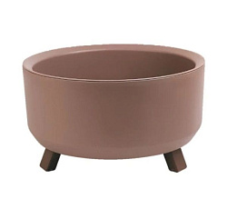 Кашпо "Грация прайм" (1,3л) Цв. Мокачино (КШ-4295)