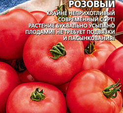 Томат Ультраскороспелый розовый