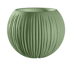 Кашпо "Сфера" (1,7 л.) Цв. Оливковый (КШ-9525)