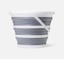 Ведро складное круглое RFB10, 10 литров "Рыжий кот"