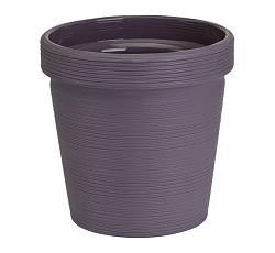 Кашпо "Терра" (1,1л) Цв. Сливовый (КШ-9077)