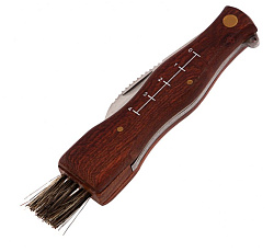 Нож грибника складной, 185 мм, деревянная рукоятка Palisad 79005