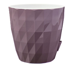 Кашпо "RUBY" Соло (3л.) Цв. Пыльная роза (КШ-9973)