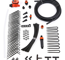 Капельный полив Жук от емкости на 30 растений (с таймером)