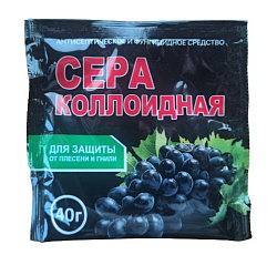 Сера коллоидная, 40 г