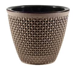 Кашпо "Ротанг" (3л.) Цв. Мокачино (КШ-9718)