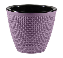 Кашпо "Ротанг" (1,6л.) Цв.Сливовый (КШ-9060)