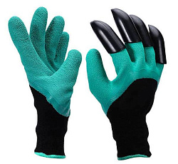 Перчатки с когтями (Garden Genie Gloves), 1 пара
