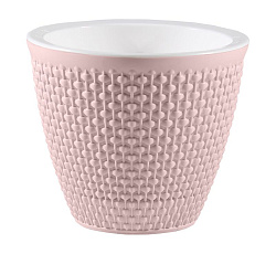 Кашпо "Ротанг" (1,6л.) Цв. Бежево-розовый (КШ-4555)