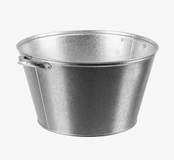 Таз оцинков. 26 л