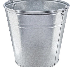 Ведро оцинк. 9 л (серое)