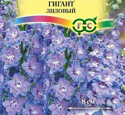 Дельфиниум супермахровый Новозеландский гигант лиловый