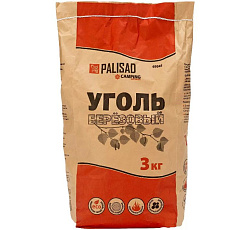Уголь берёзовый, 3 кг "Palisad"