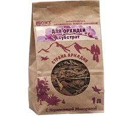 Субстрат Страна Аркадия для орхидей с микоризой, 1 л