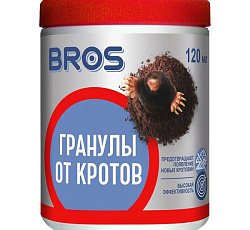 БРОС Гранулы от кротов и землероек, 120 мл