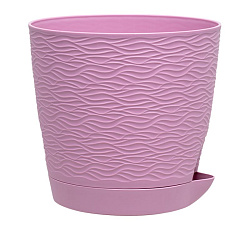 Кашпо "Блюз" (1,5л.) Цв. Пунш (КШ-8632)