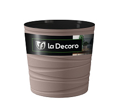 Кашпо "Модерн Мини" 8Л (h 250) Цв. Мокачино (КШ-9765)